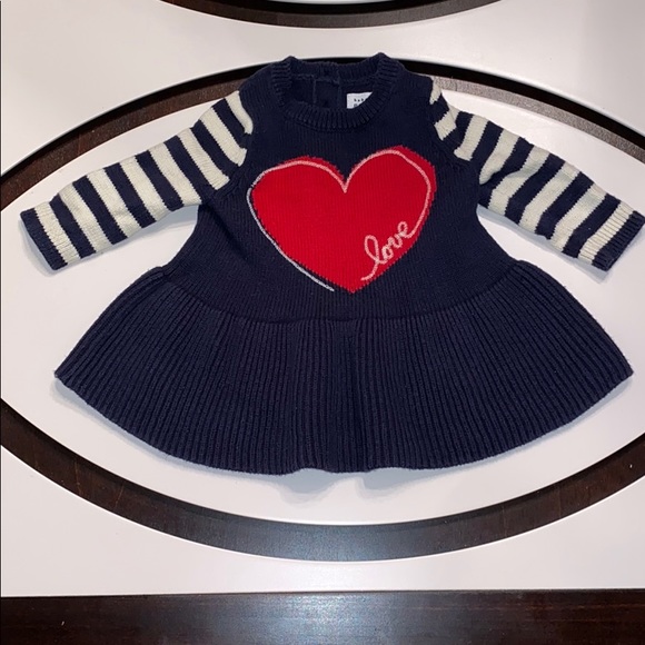 Baby Gap Other - Infant Girls Baby Gap Sweater Dress Size0/3 Months